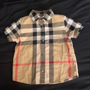Burberry tshirt baby boy